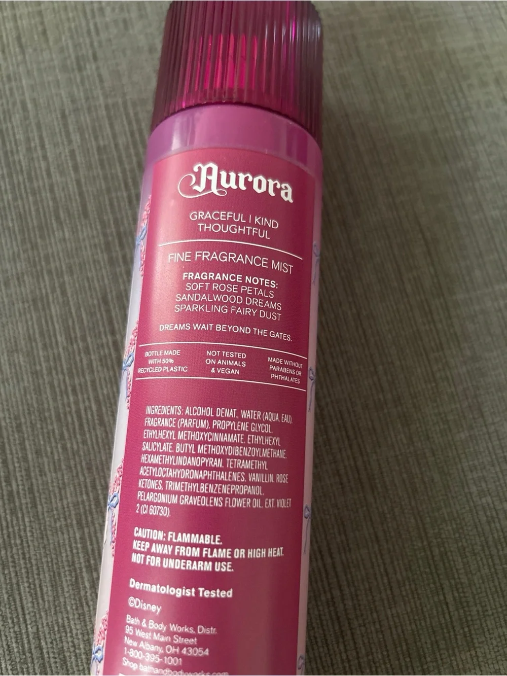 Bath & Body Works Disney Princess Aurora Fine Fragrance Mist 8 oz
